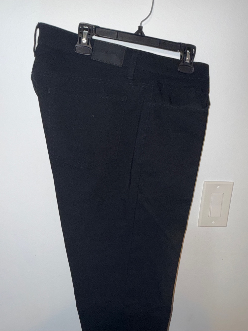 Calvin Klein Black Straight-Leg Chinos 36-30